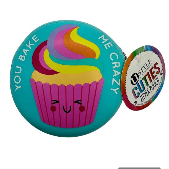 Ustyle Cuties Cupcake Zipper Pouch - Picture 1 of 5